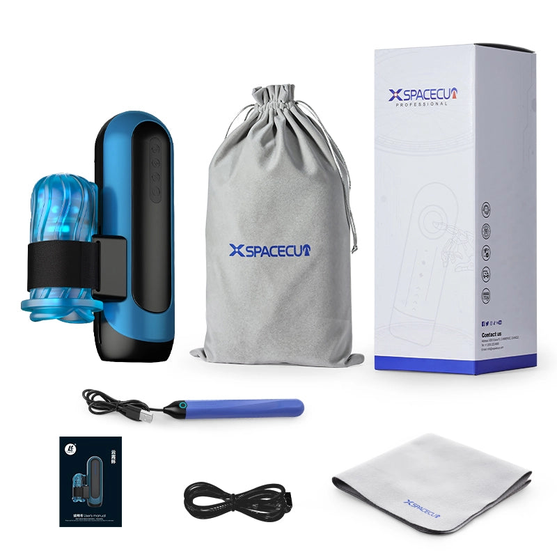 5 Speeds 6 Thrusting 10 Vibrating Modes External Auto Stroker