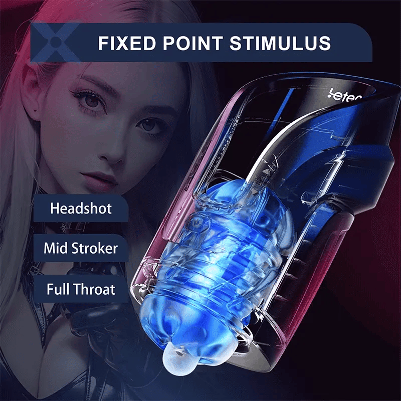 Leten King Pro 10 Thrusting High-Speed Quickshot Auto Masturbator