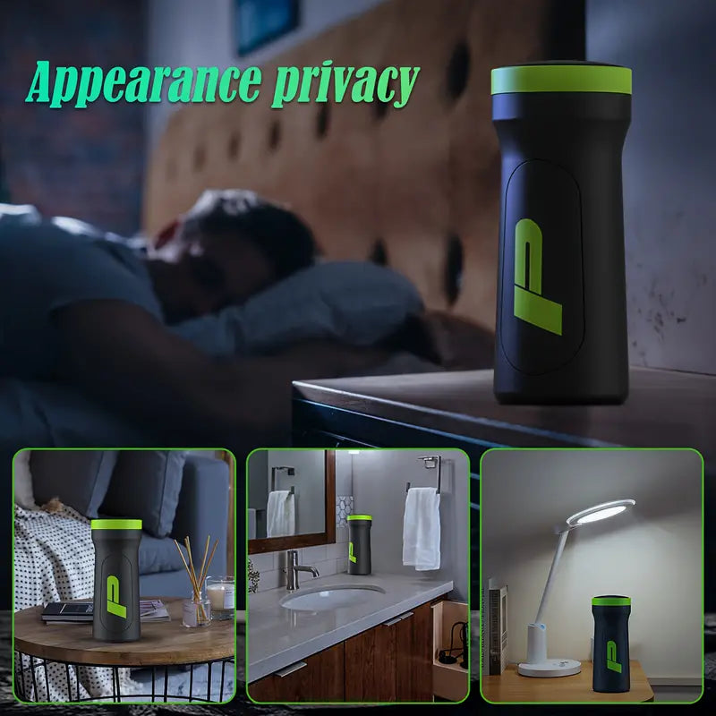 Manual Pocket Pussy Silicone 3D Soft Realistic Penis Stroker