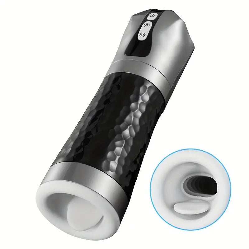 10 Vibrating 5 Sucking 360-degree Squeezing Kneading Auto Masturbator