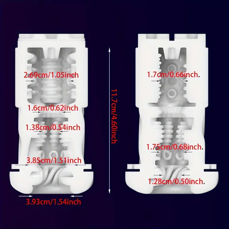 Intelligent Heating Telescopic Screw Interactive Moaning Auto Masturbator