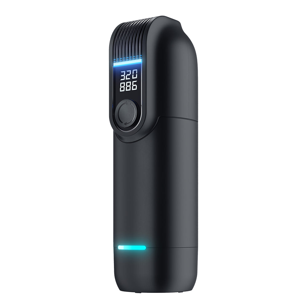 Leten Black Hurricane Hole Pro Rampaging Piston Auto Masturbator