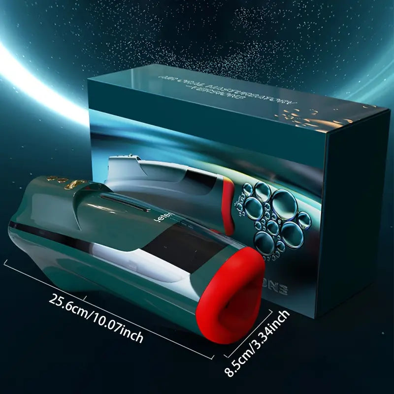 Sucking Heating Moaning Telescopic Deep Throat Blowjob Masturbator