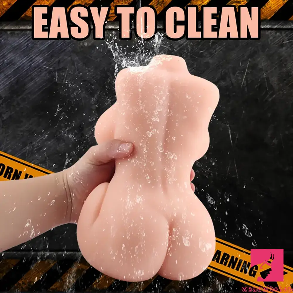 4lb Realistic 2 Holes Sex Doll Torso For Vagina Anal Breast Play