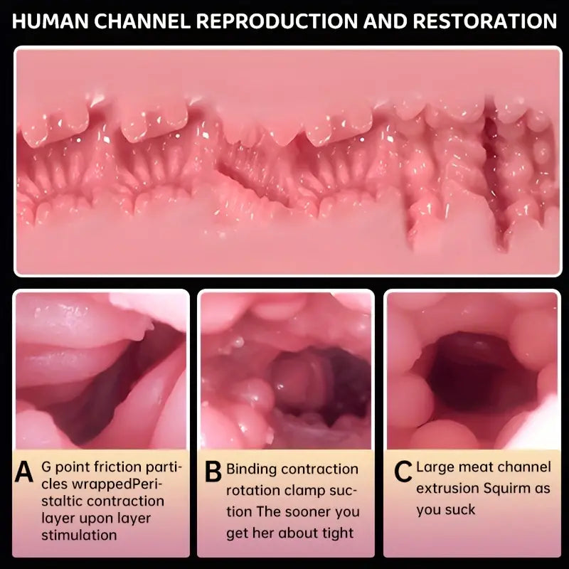 10 Frequency Smart Vibration Sounding Auto Male Masturbator