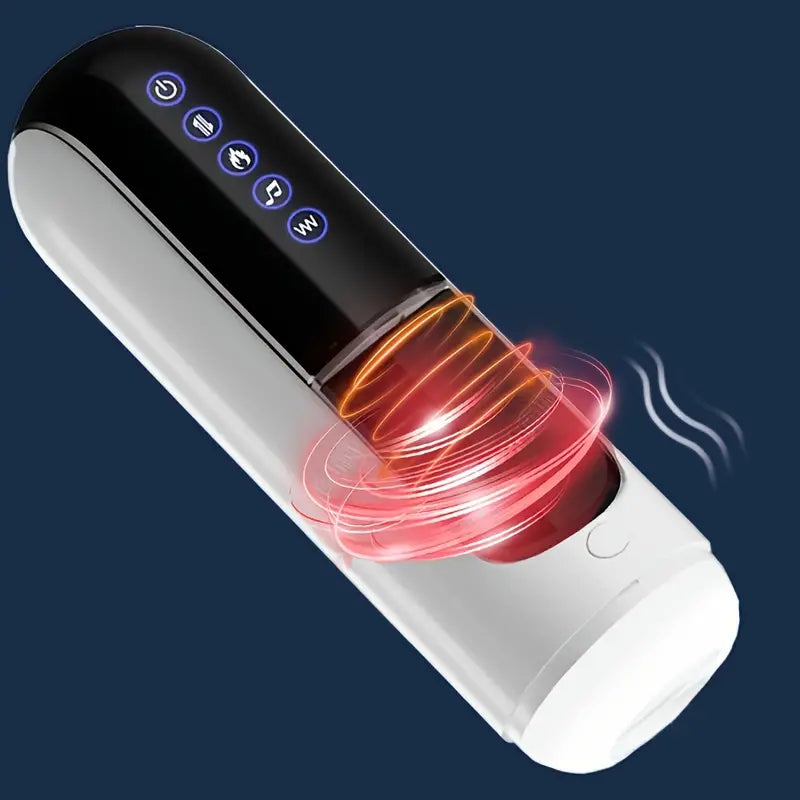 10 Thrusting Vibrating Suction Heating Male Automatic Stroker