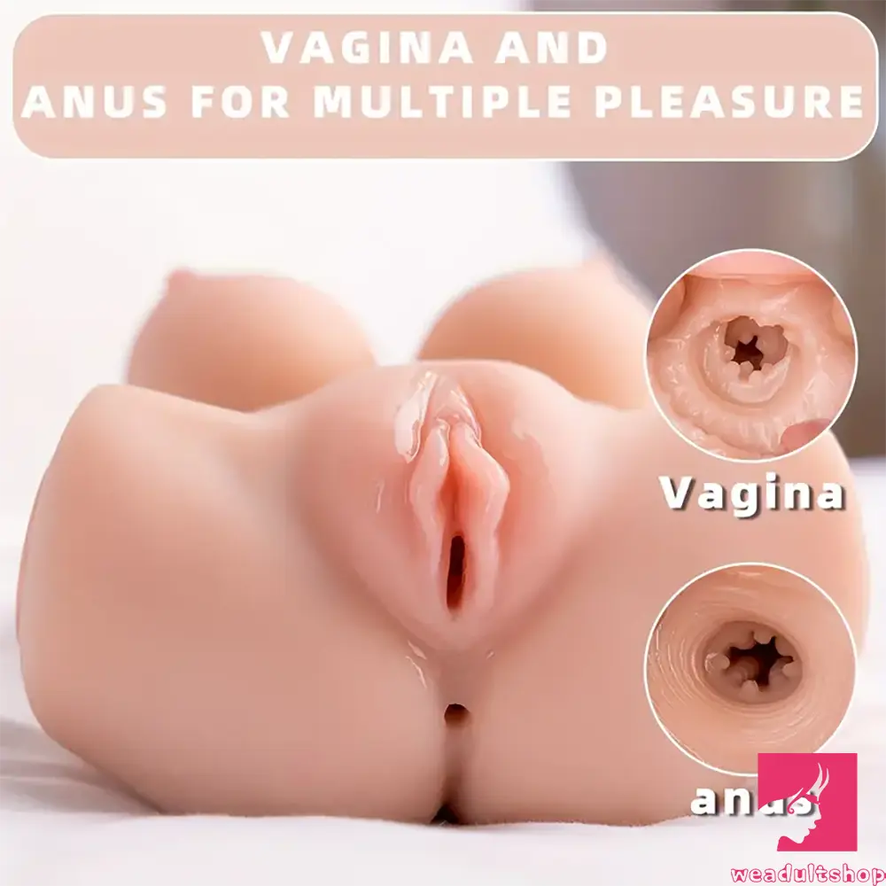 2.76lb Automatic Vibrating Lifelike Female Body Sex Doll Torso