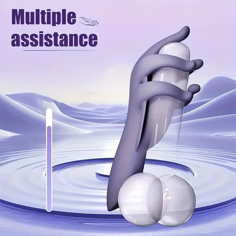 Jade Finger Pulse Vibrating Automatic Shaking Male Masturbator