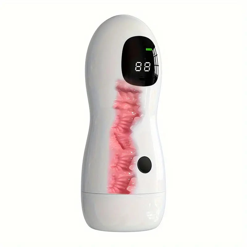 10 Frequency Smart Vibration Sounding Auto Male Masturbator