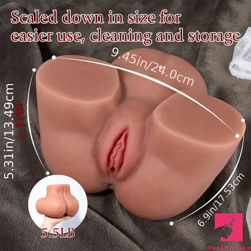 5.5lb Entry-Level Ass Pocket Pussy Realistic Female Adult Torso
