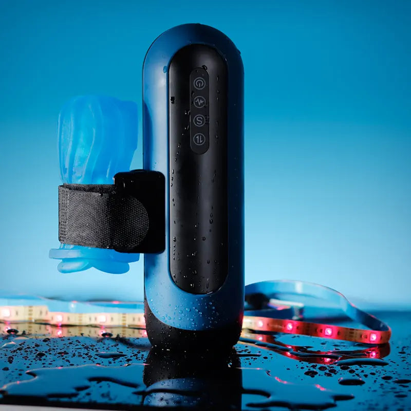 5 Speeds 6 Thrusting 10 Vibrating Modes External Auto Stroker