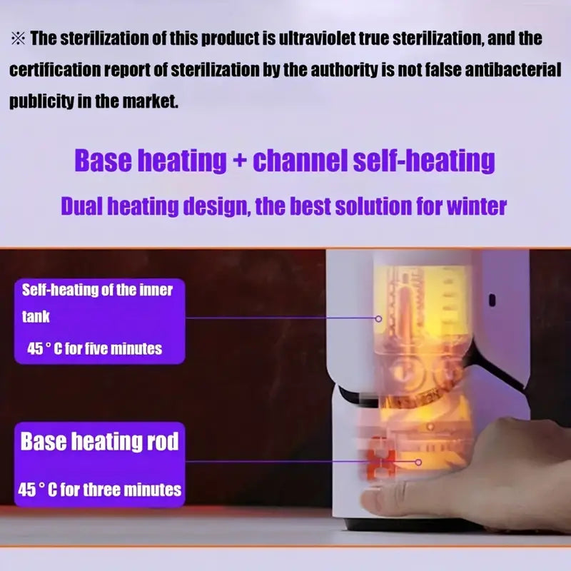 Intelligent Heating Telescopic Screw Interactive Moaning Auto Masturbator