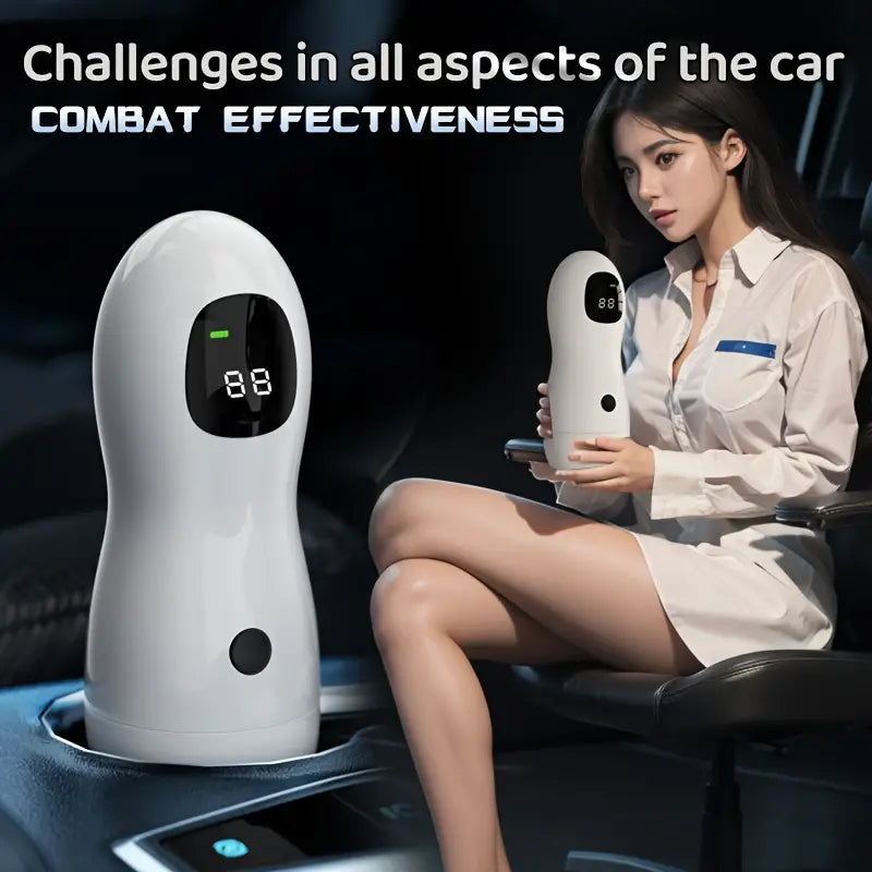 10 Frequency Smart Vibration Sounding Auto Male Masturbator