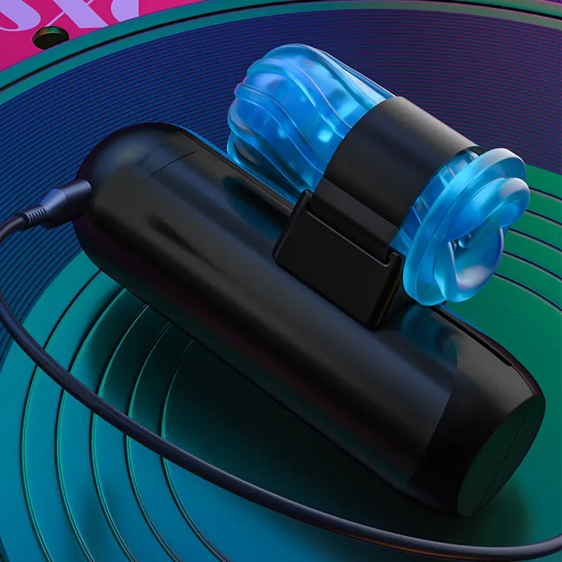 5 Speeds 6 Thrusting 10 Vibrating Modes External Auto Stroker