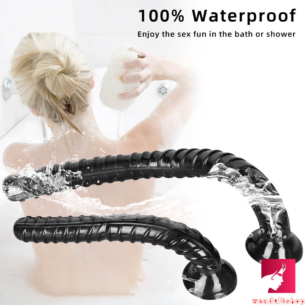 16.14in 26in Odd Huge Super Long Steel Bar Butt Plug Dildo