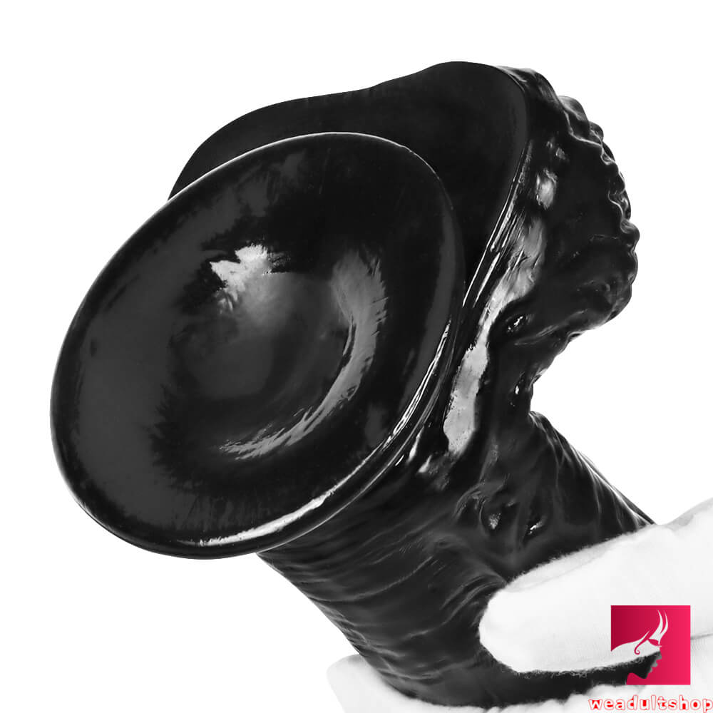 9.84in 12.6in Real Huge Thick Black Cock Dildo For Adult Sex