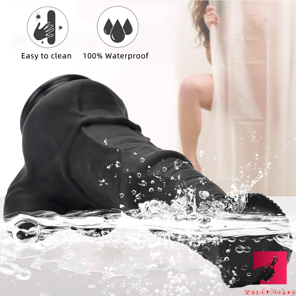 10.04in 11.41in 13.38in Huge Black Animal Horse Dildo Sex Toy