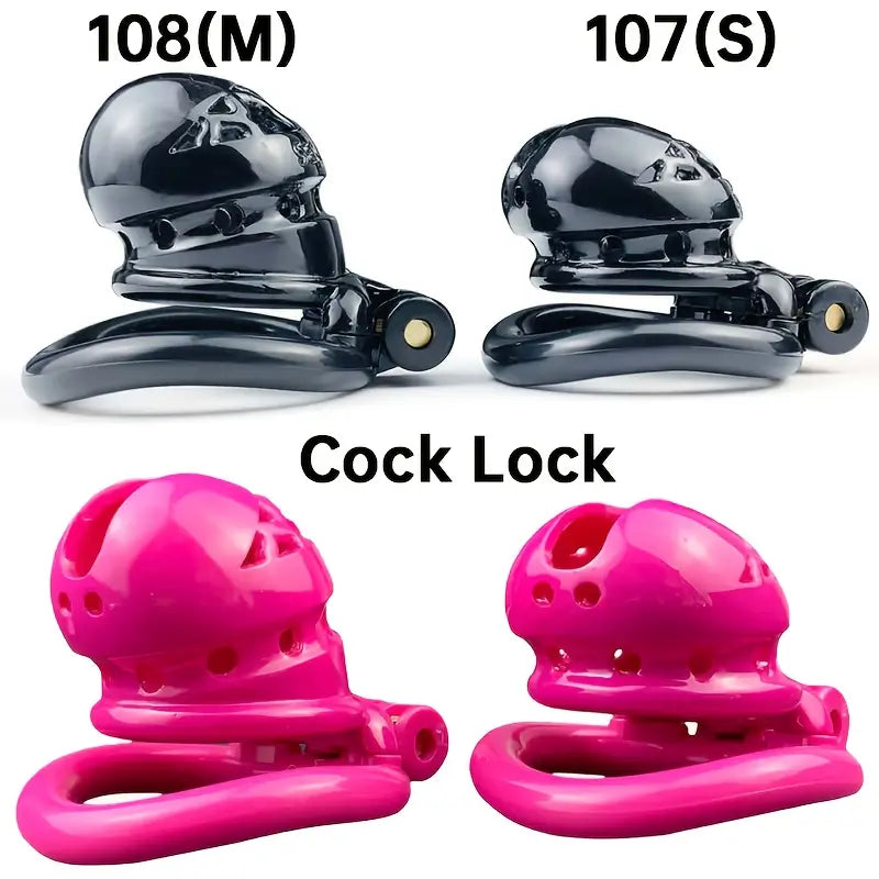 Cock Lock Resin Male Restraint Cock Ring Smooth Burr Free Chastity Cage