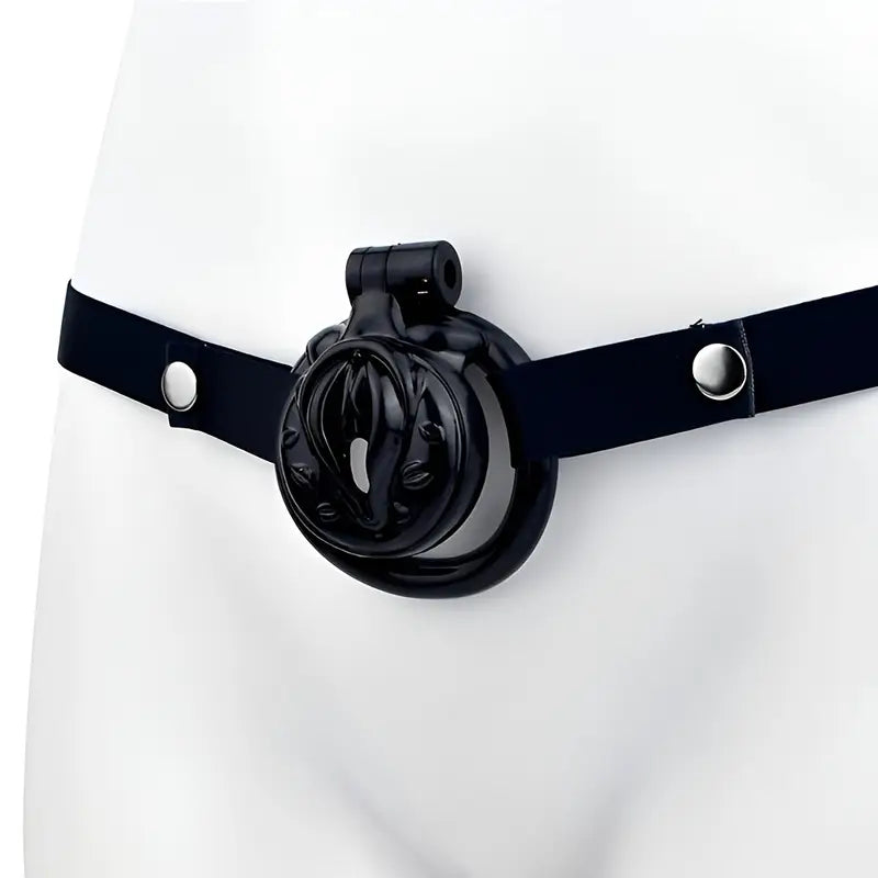 Adjustable Chastity Belt Negative Pole Resin Chastity Cage Lock For Couples