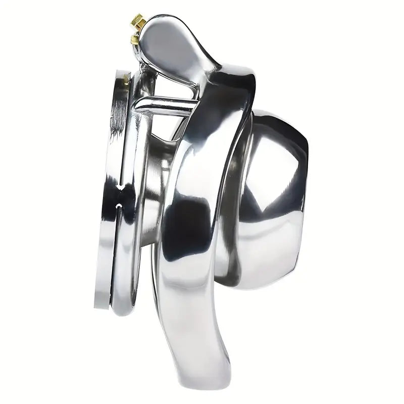 Men Chastity Device Flat Metal Chastity Cage BDSM Bondage BDSM Sex Toy