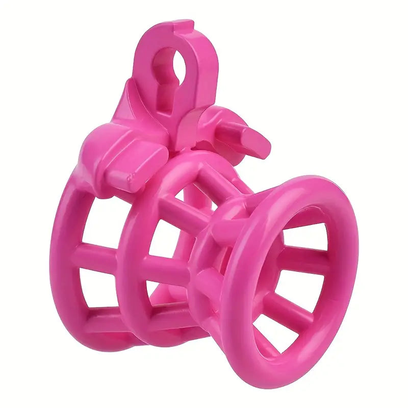 Plastic Trumpet-shaped Male Chastity Cage Adult Sex Toy For Men Sex