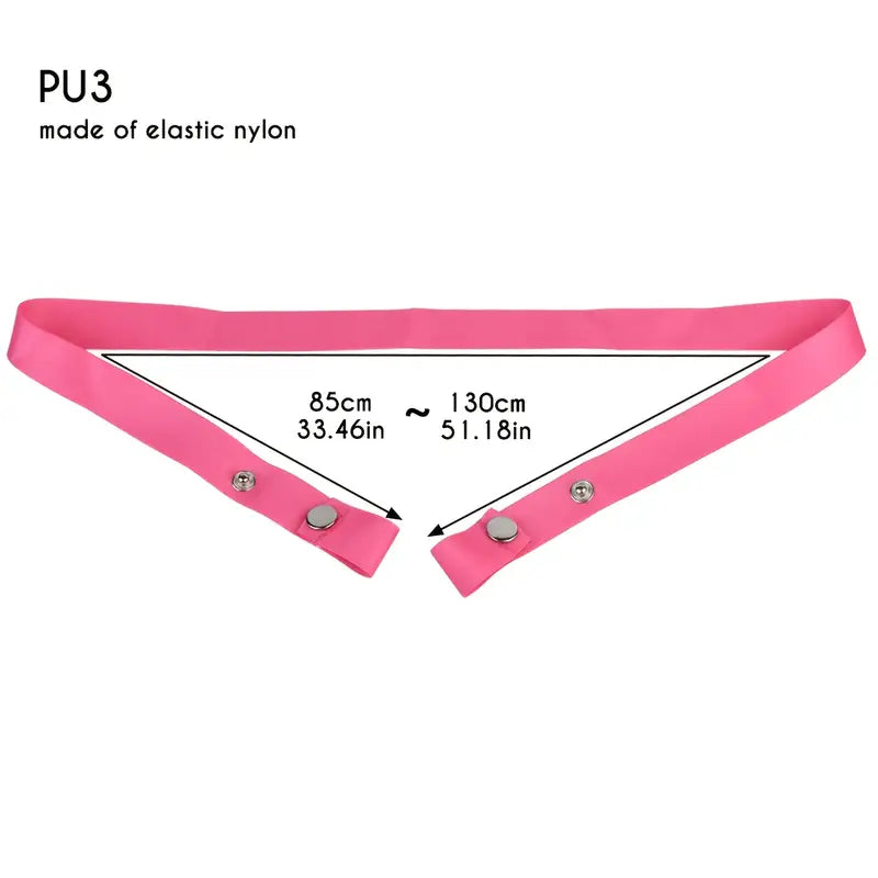 Flat Stainless Steel Chastity Lock Device With Straps Metal Balls With Sticks