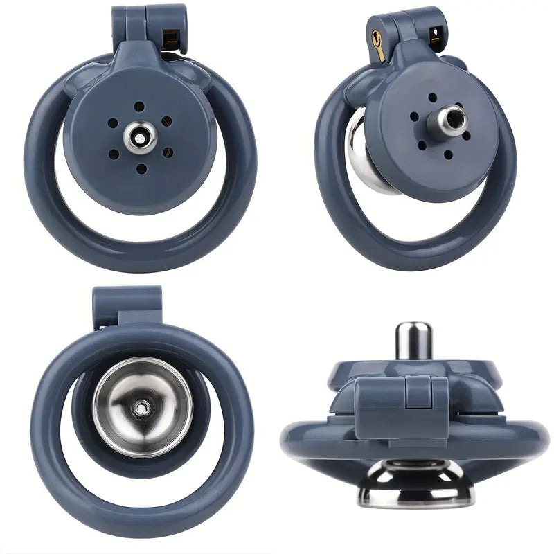 Detachable Metal Catheter Chastity Cage For Men Sex Adjustable Strap