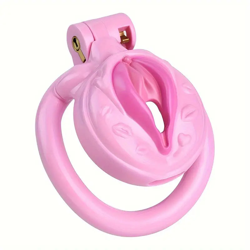 5 Colors Plastic Pussy Chastity Cage Adult BDSM Sex Toys For Adult Men