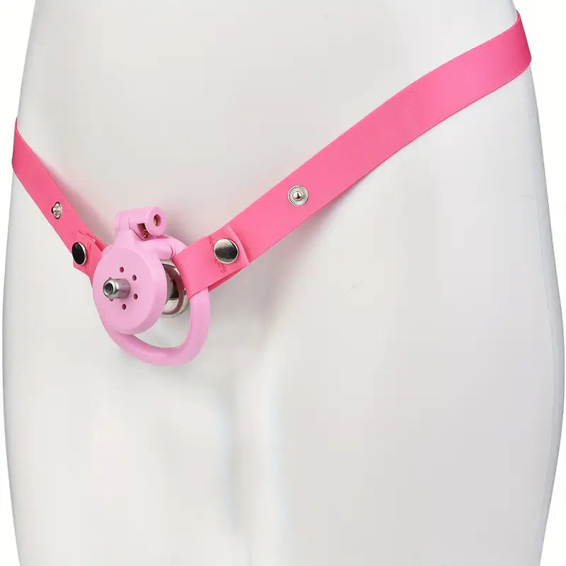 Detachable Metal Catheter Chastity Cage For Men Sex Adjustable Strap