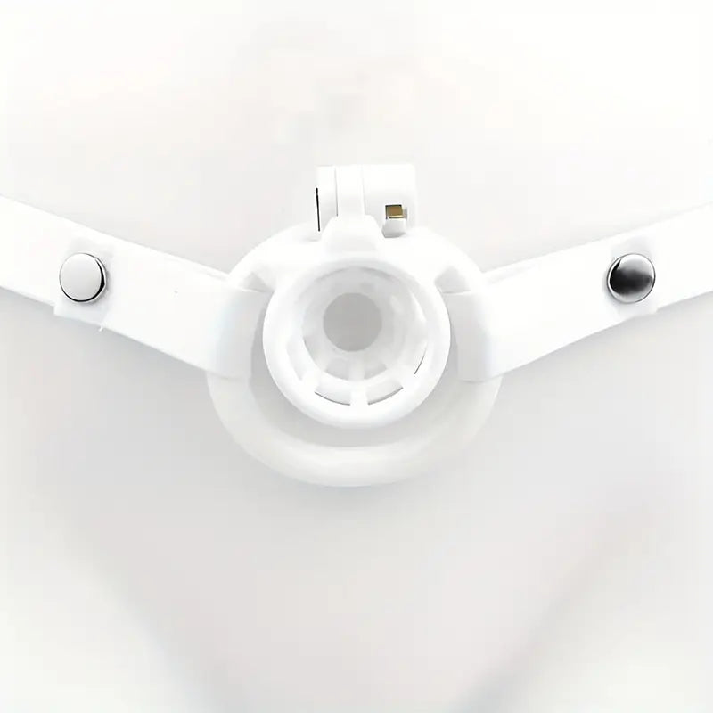 Resin Negative Chastity Cage Device With Adjustable Elastic Band For Men