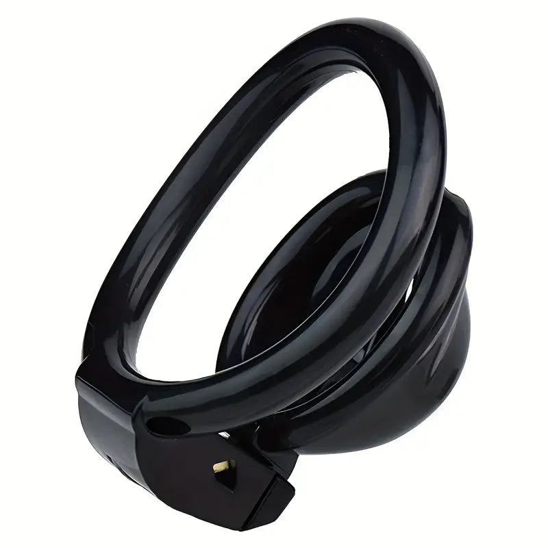 Plastic Male Female Genital Chastity Cage Device Set With 4 Size Clips