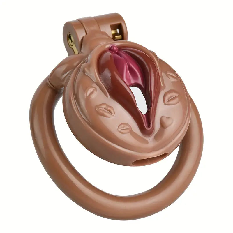 5 Colors Plastic Pussy Chastity Cage Adult BDSM Sex Toys For Adult Men