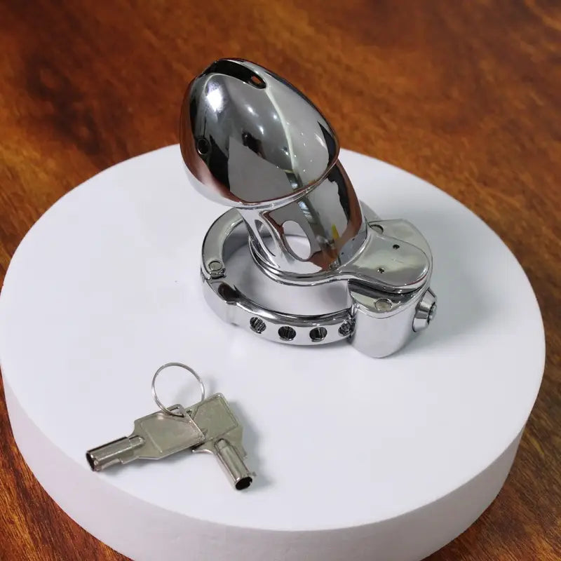 Adjustable Stainless Steel Chastity Cage Celibacy Chastity Device Penis Chastity