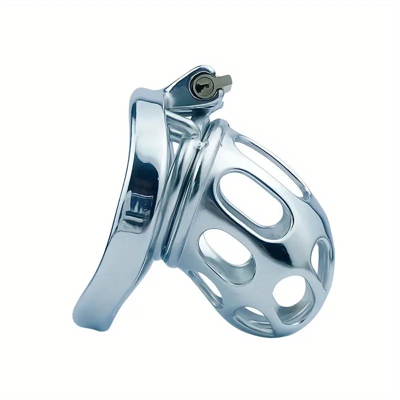 Stainless Steel Male Chastity Cage Hand-Washable Enhances Sexual Pleasure