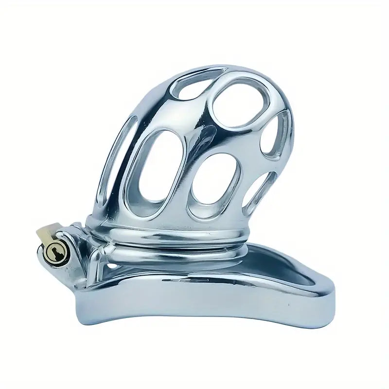 Stainless Steel Male Chastity Cage Hand-Washable Enhances Sexual Pleasure