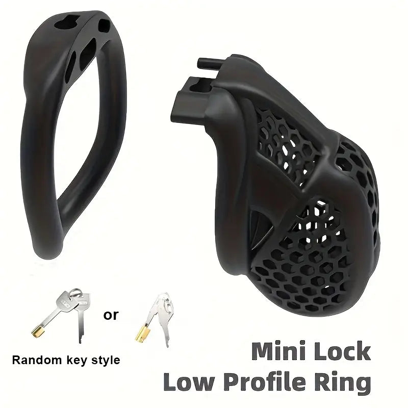 Beehive Pro Mini Male Chastity Cage Breathable Cock Coop For Bondage Fetish