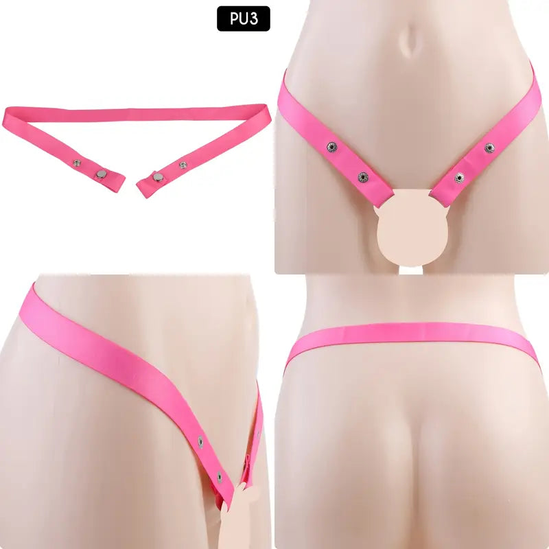 Stainless Steel Chastity Lock Metal Hollow Birdcage CB Lock Cage Sex Toy