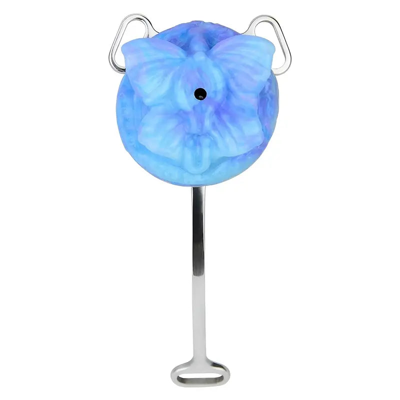 Metal Flat BDSM Butterfly Vaginal Chastity Cage Device Belt For Female Adults