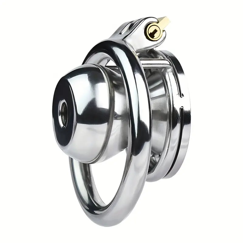 Men Chastity Device Flat Metal Chastity Cage BDSM Bondage BDSM Sex Toy