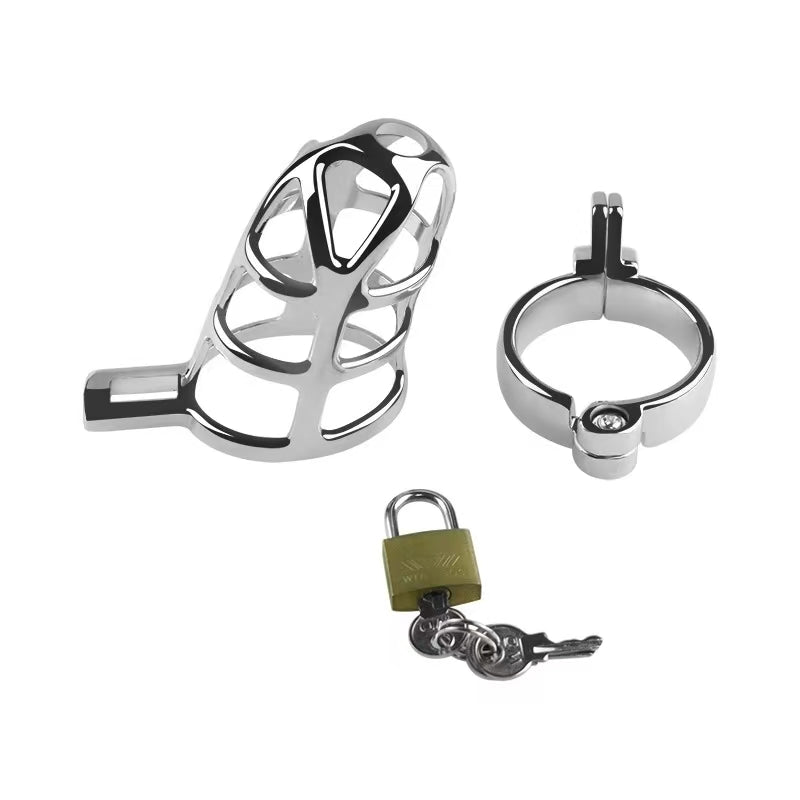 Chastity Metal Trouser Chastity Cage Device Alternative Sex Toy Tool Passion
