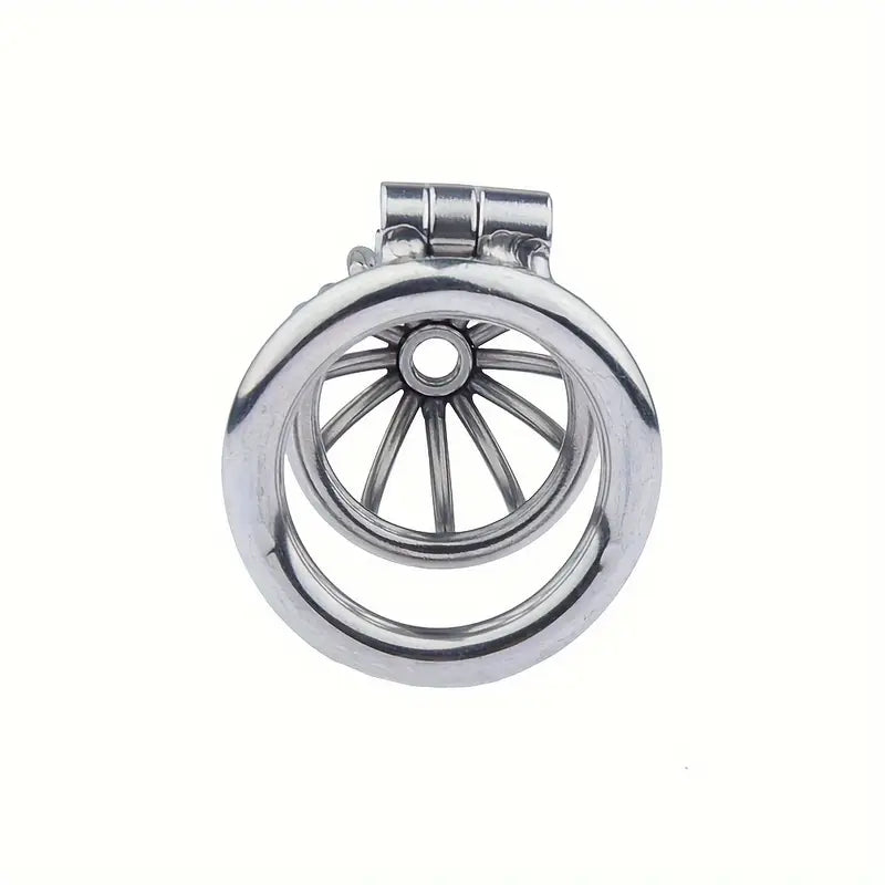 Male Chastity Hot Cold Stimulation Wild Scream Adult BDSM Metal Cock Cage