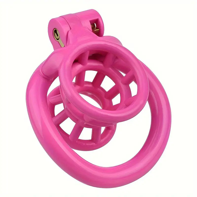 Plastic Trumpet-shaped Male Chastity Cage Adult Sex Toy For Men Sex