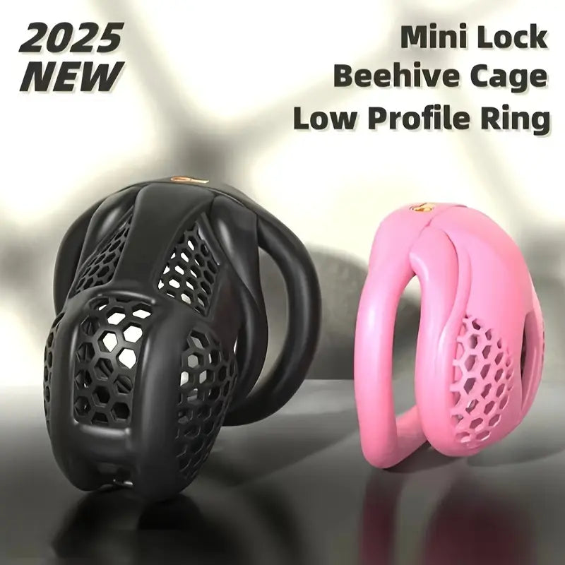 Beehive Pro Mini Male Chastity Cage Breathable Cock Coop For Bondage Fetish