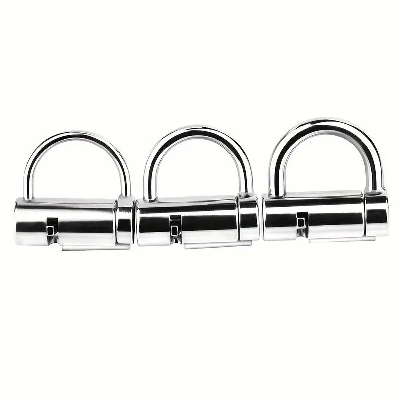 Stainless Steel Men Glan Piercing PA Cock Cage Female Labium Restrain Device