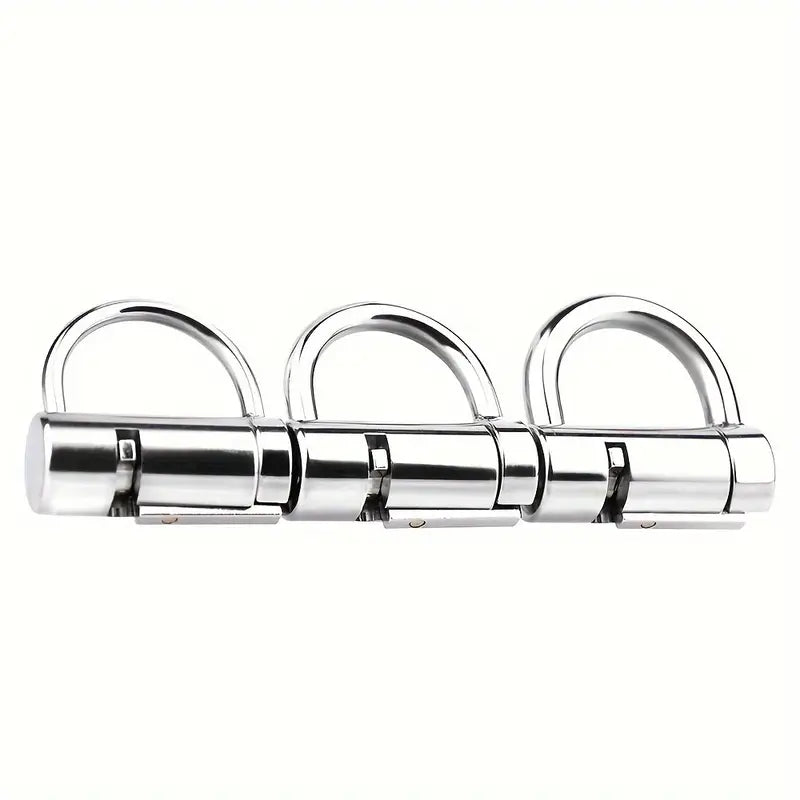 Stainless Steel Men Glan Piercing PA Cock Cage Female Labium Restrain Device