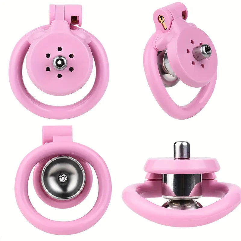 Detachable Metal Catheter Chastity Cage For Men Sex Adjustable Strap