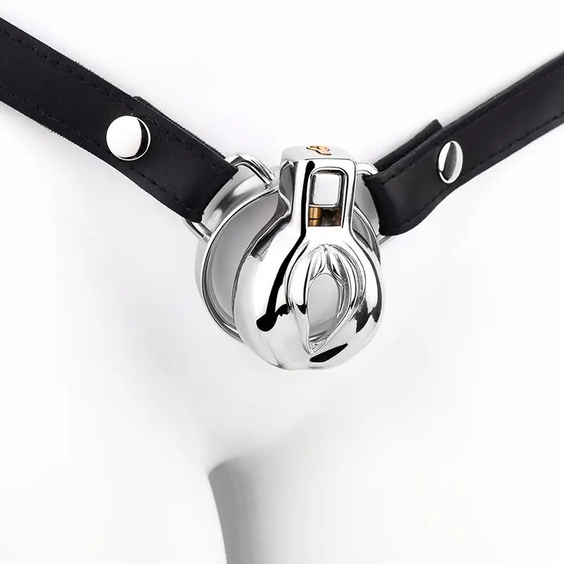 Male Metal Clitoris Head Virginity Virginity Belt Penis Restraint Cock Cage