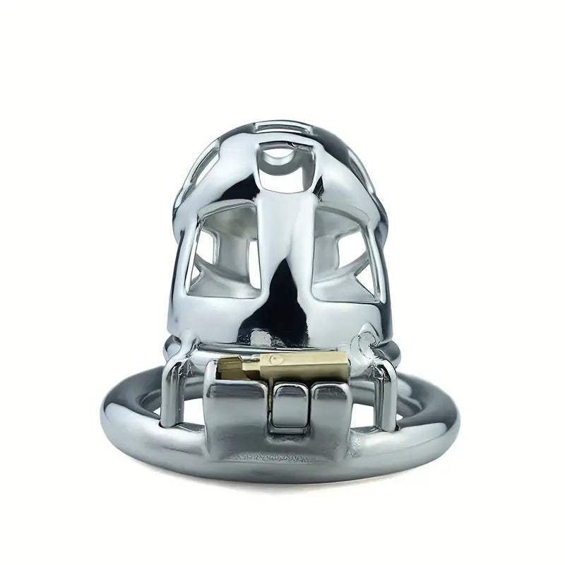 Metal Snake Shape Hollow Men Chastity Cage Penis Lock 4 Sizes Chastity