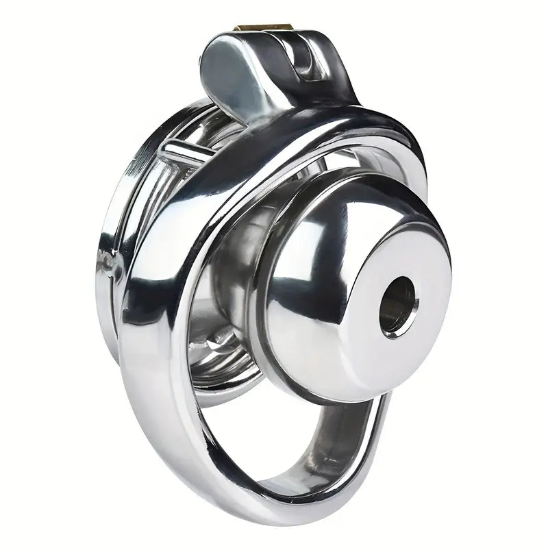 Men Chastity Device Flat Metal Chastity Cage BDSM Bondage BDSM Sex Toy