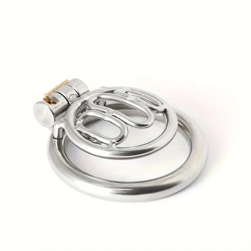 Stainless Steel Virginity Lock Invisible Virginity Penis Chastity Cage Device